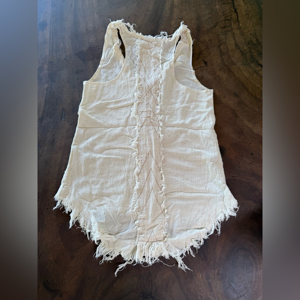 Chintamani Alchemistry Bohemian V Neck Cotton Top - Picture 5 of 6